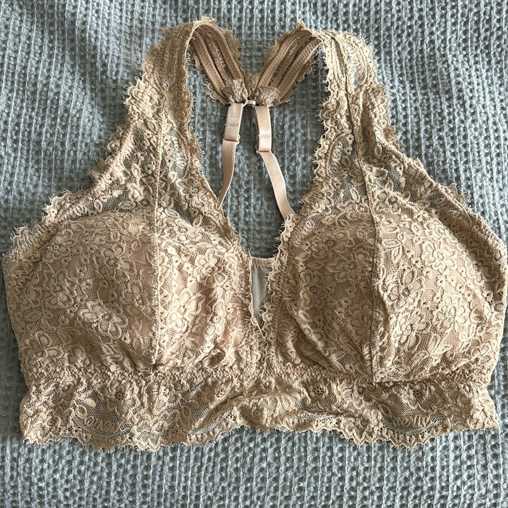Aerie Adjustable Strap Bralette Size Large DD